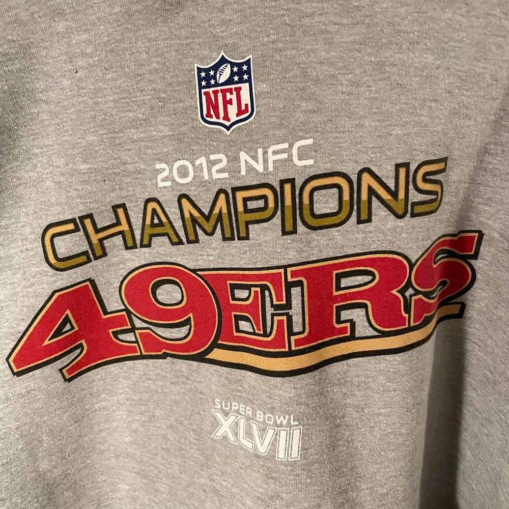 San Francisco 49ers 2012 NFC Champions Hoodie